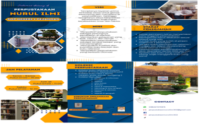 Brosur Perpustakaan Nurul Ilmi SMP Negeri 1 Pejagoan